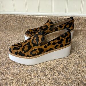 DKNY platform loafers